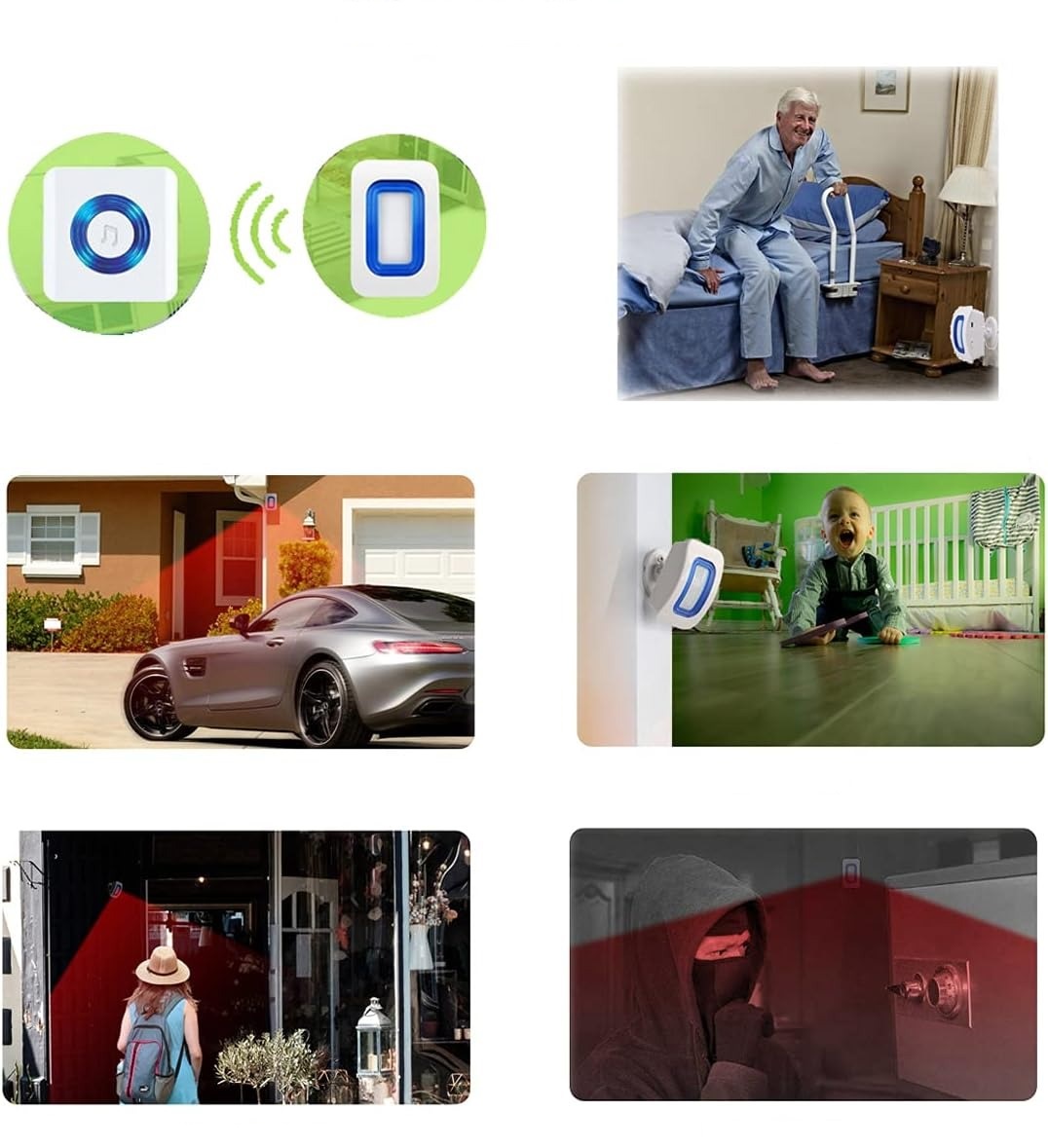  Spoľahlivý detektor pohybu